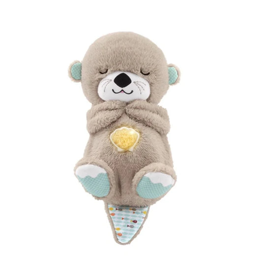 SnuggleBloom Breathing Otter Plush Toy