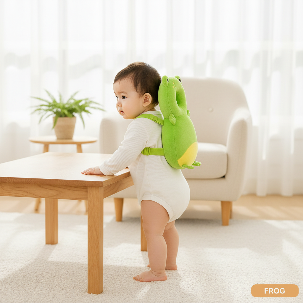 SnuggleBloom Baby Anti-Fall Head Protector Pillow