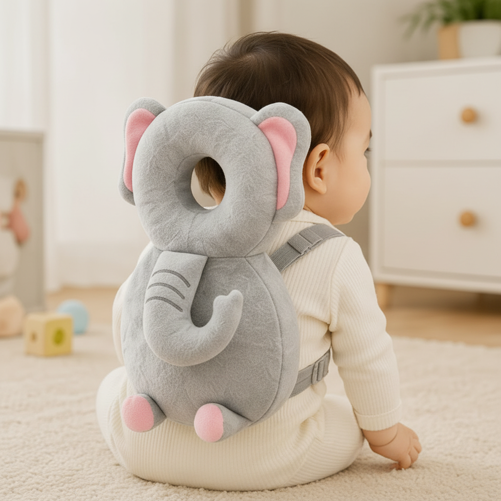SnuggleBloom Baby Anti-Fall Head Protector Pillow